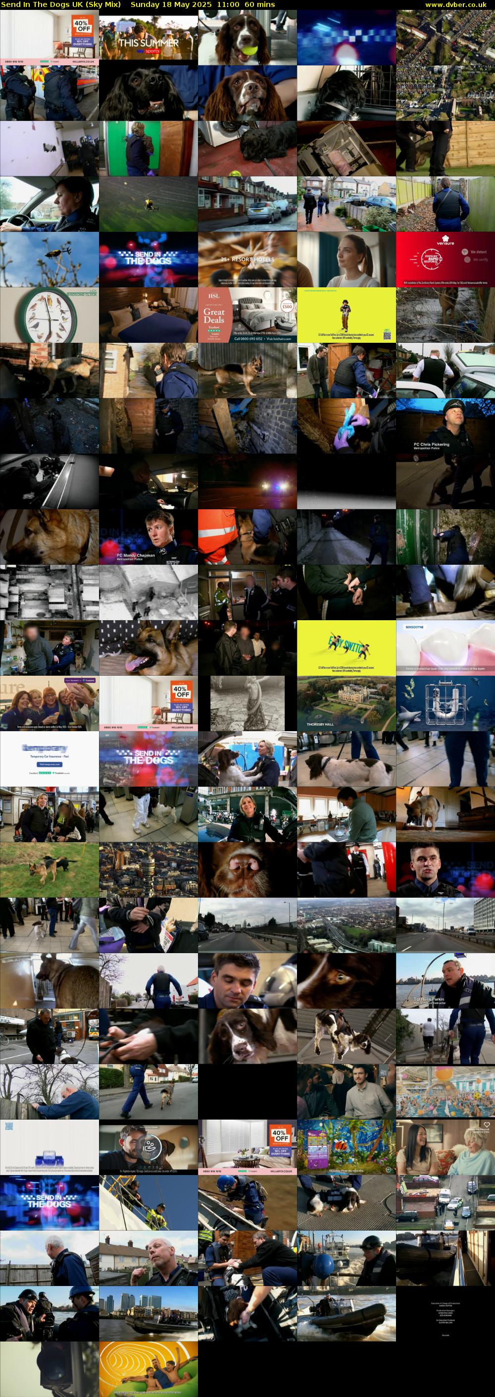 Send In The Dogs UK (Sky Mix) Sunday 18 May 2025 11:00 - 12:00
