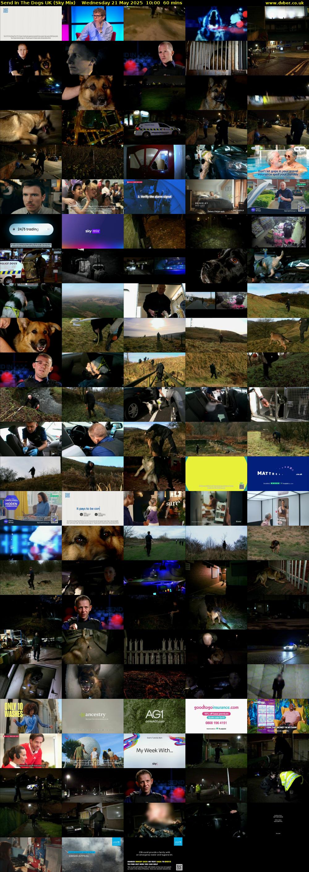 Send In The Dogs UK (Sky Mix) Wednesday 21 May 2025 10:00 - 11:00