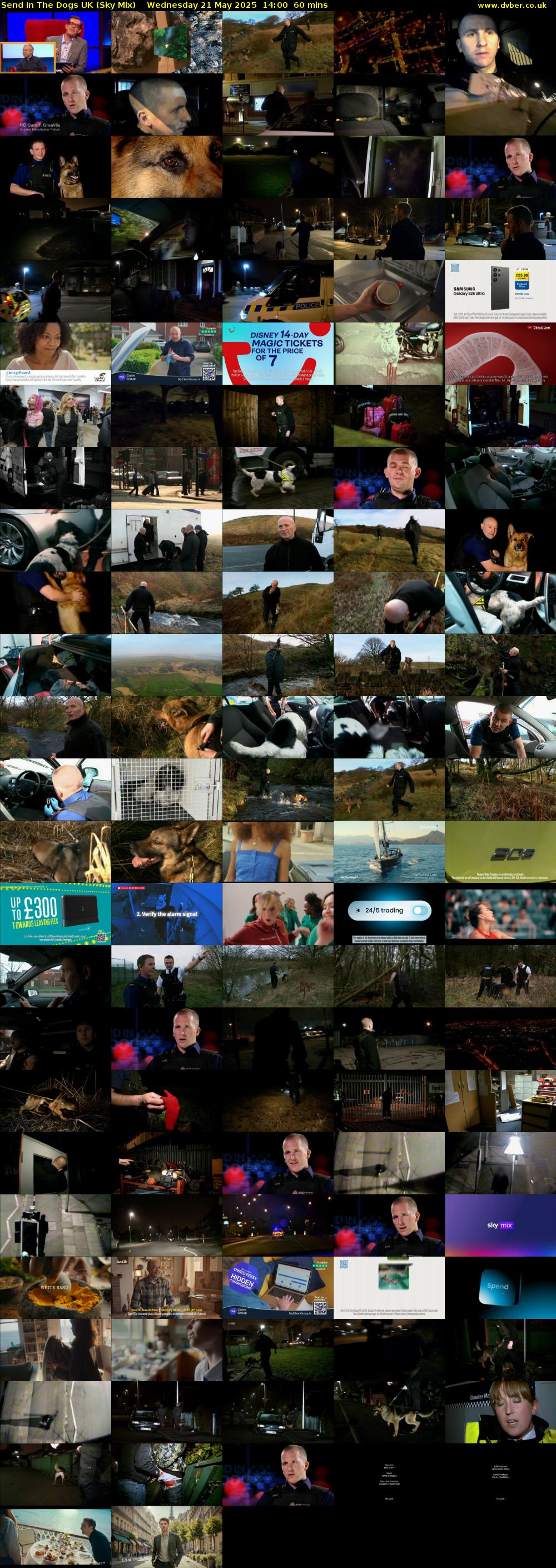 Send In The Dogs UK (Sky Mix) Wednesday 21 May 2025 14:00 - 15:00