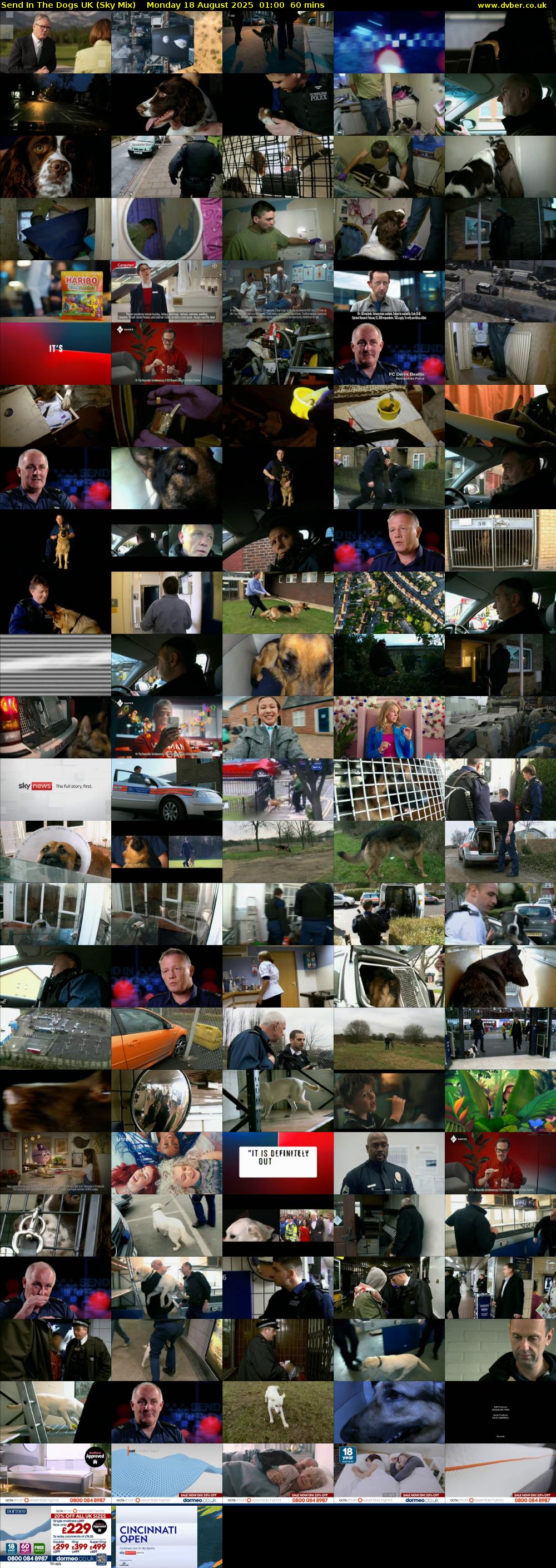 Send In The Dogs UK (Sky Mix) Monday 18 August 2025 01:00 - 02:00