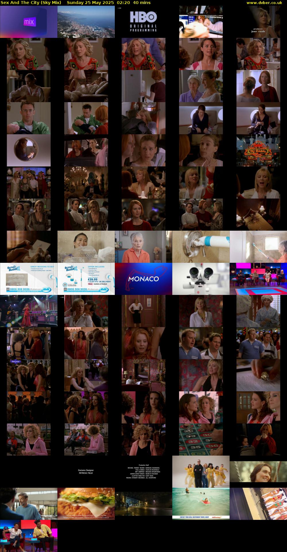 Sex And The City (Sky Mix) Sunday 25 May 2025 02:20 - 03:00