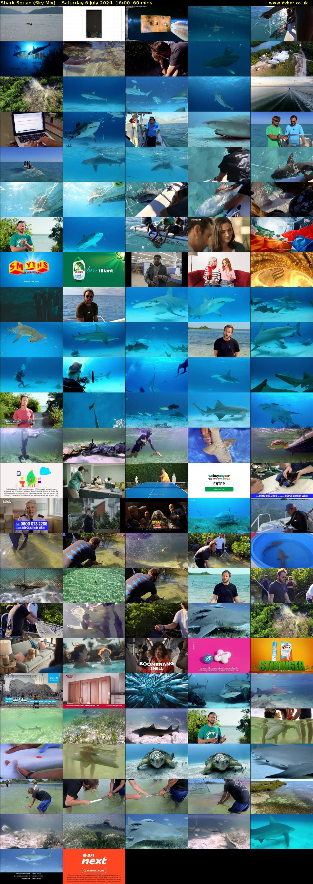 Shark Squad (Sky Mix) Saturday 6 July 2024 16:00 - 17:00