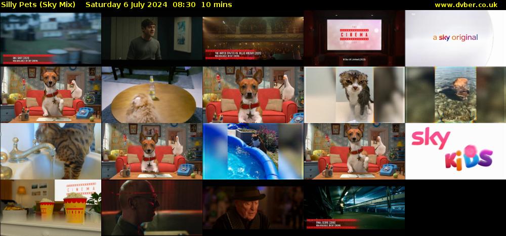 Silly Pets (Sky Mix) Saturday 6 July 2024 08:30 - 08:40