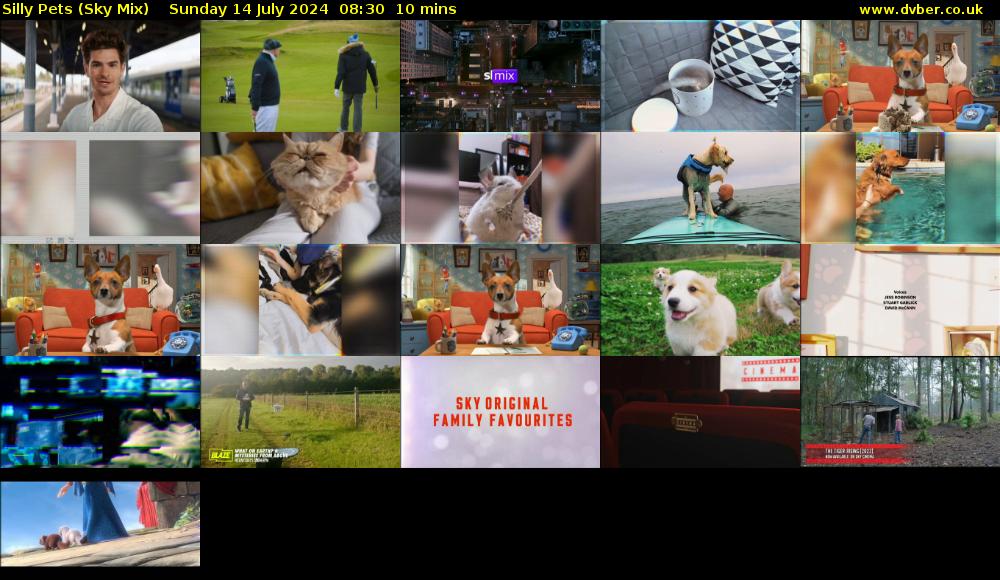 Silly Pets (Sky Mix) Sunday 14 July 2024 08:30 - 08:40