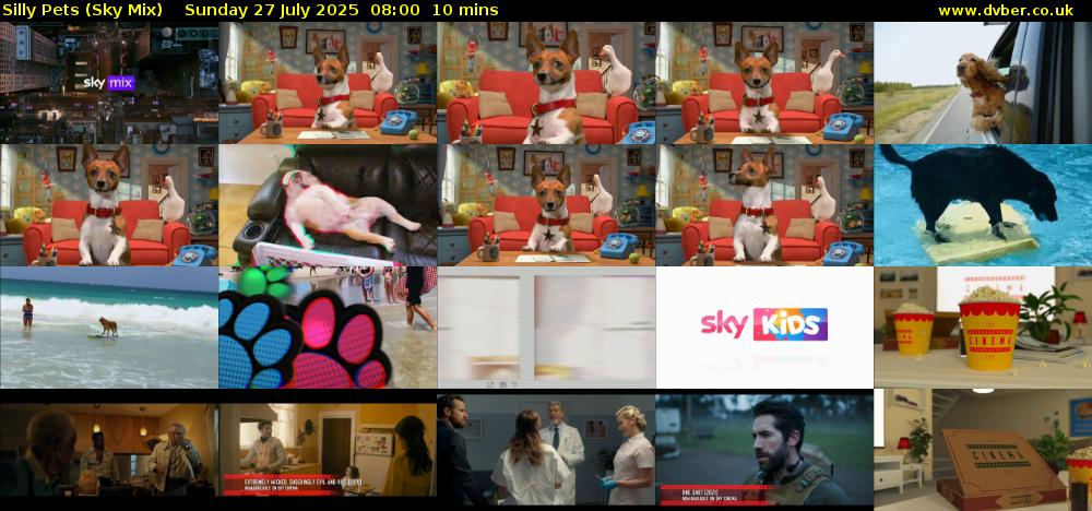 Silly Pets (Sky Mix) Sunday 27 July 2025 08:00 - 08:10