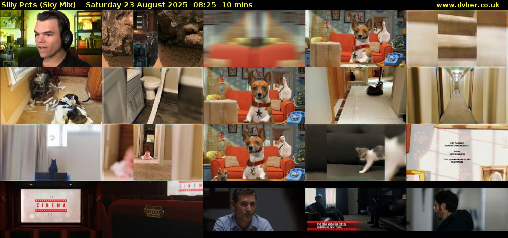 Silly Pets (Sky Mix) Saturday 23 August 2025 08:25 - 08:35