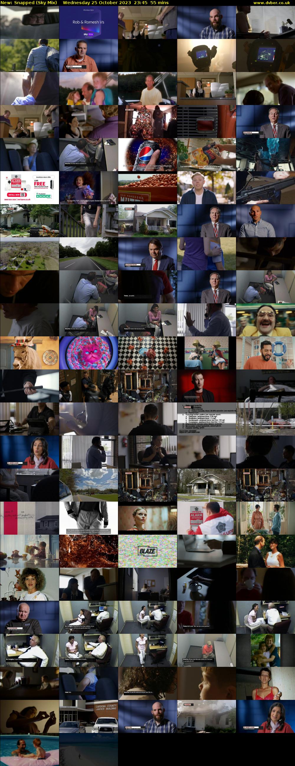 Snapped (Sky Mix) Wednesday 25 October 2023 23:45 - 00:40