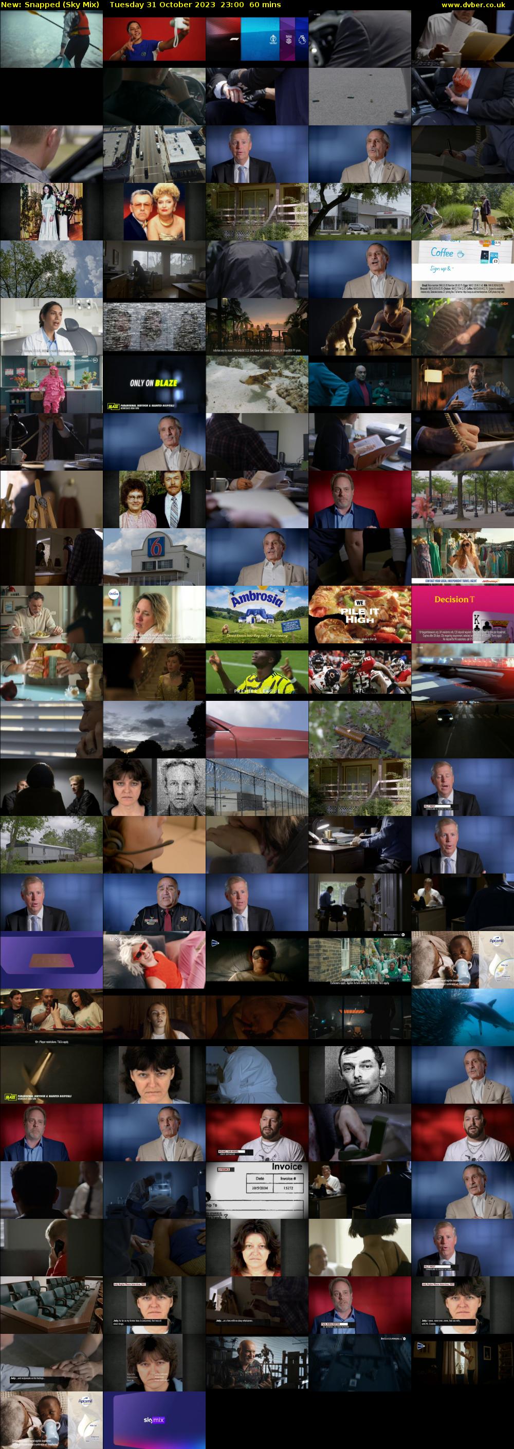 Snapped (Sky Mix) Tuesday 31 October 2023 23:00 - 00:00