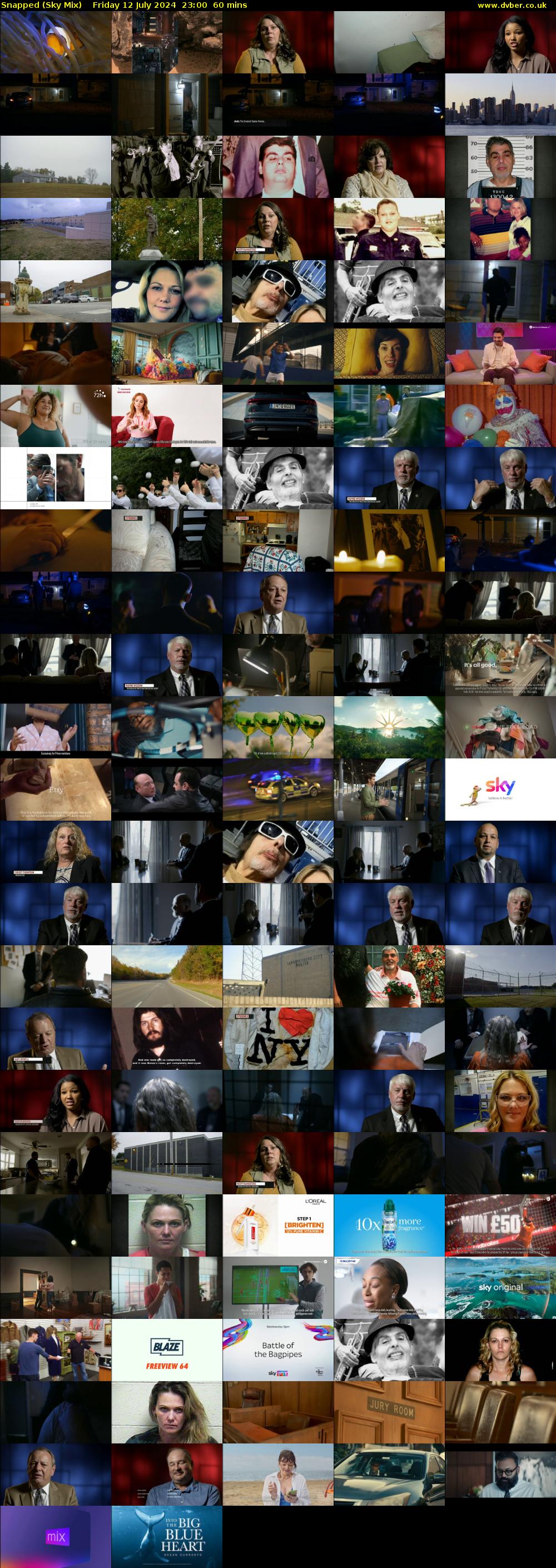 Snapped (Sky Mix) Friday 12 July 2024 23:00 - 00:00