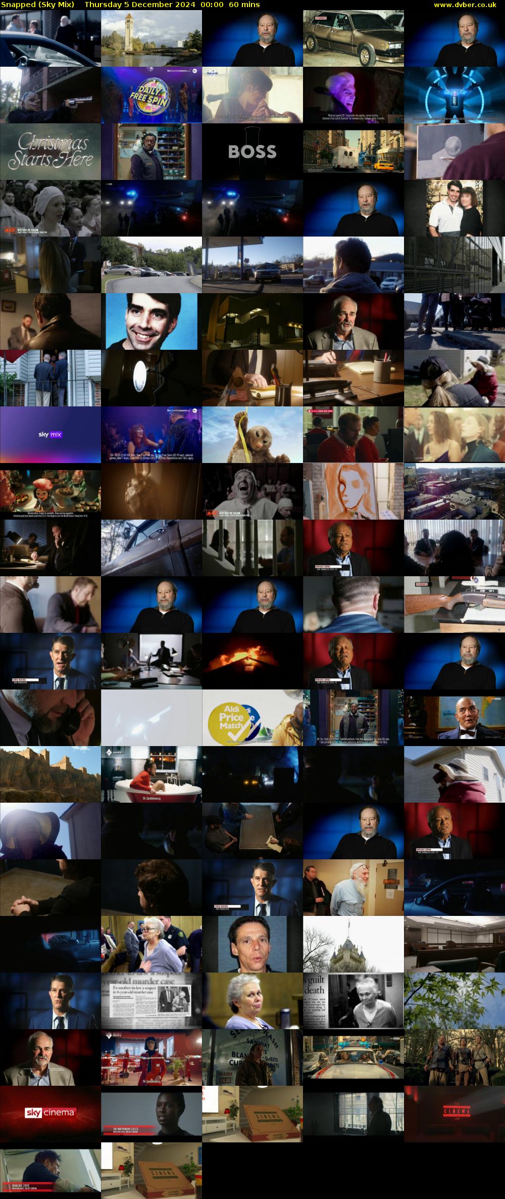 Snapped (Sky Mix) Thursday 5 December 2024 00:00 - 01:00