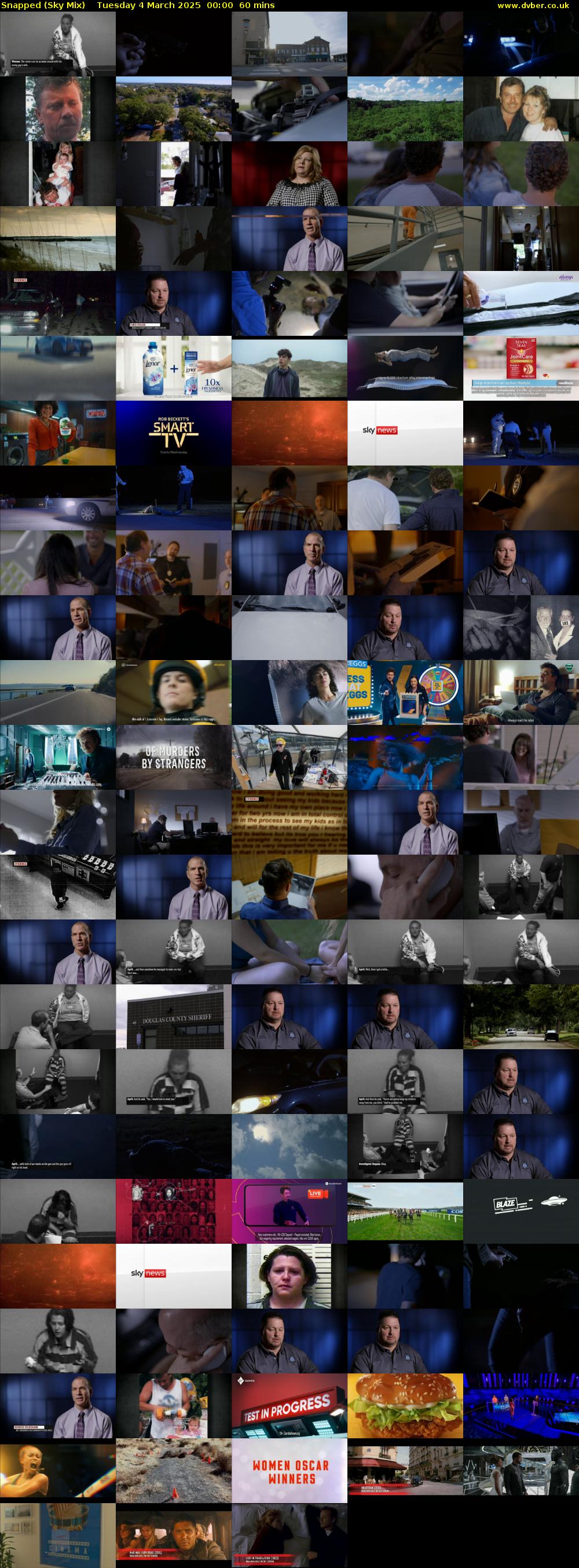 Snapped (Sky Mix) Tuesday 4 March 2025 00:00 - 01:00