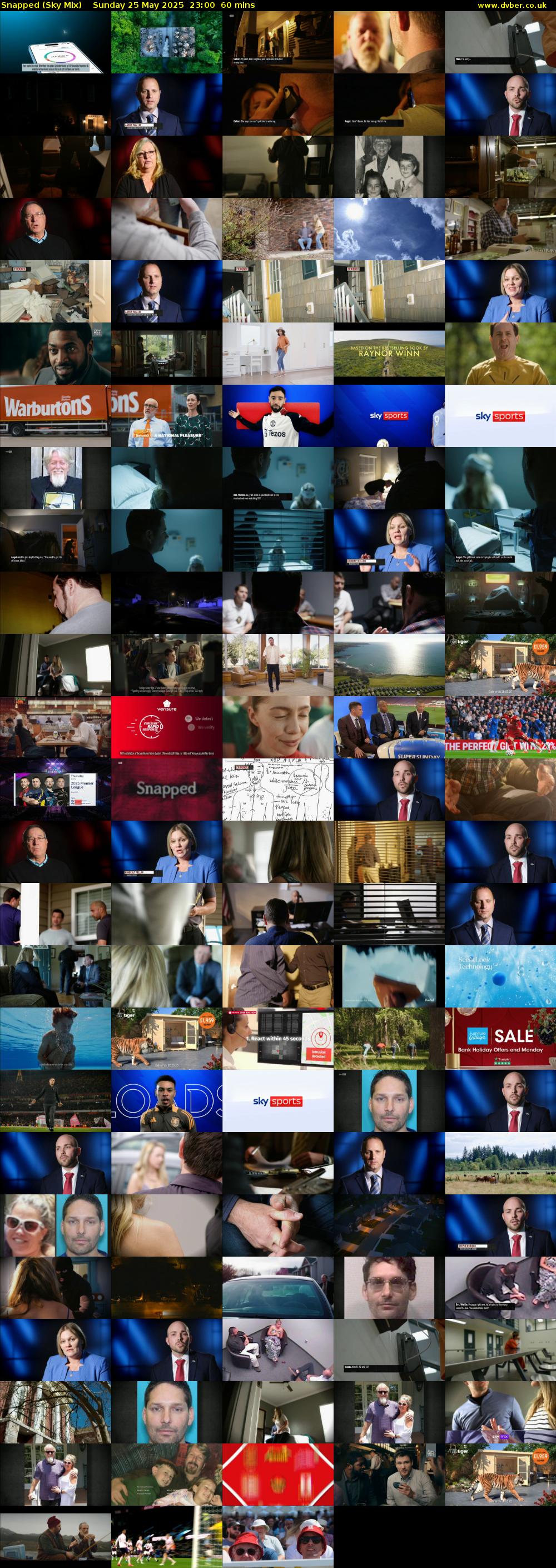 Snapped (Sky Mix) Sunday 25 May 2025 23:00 - 00:00