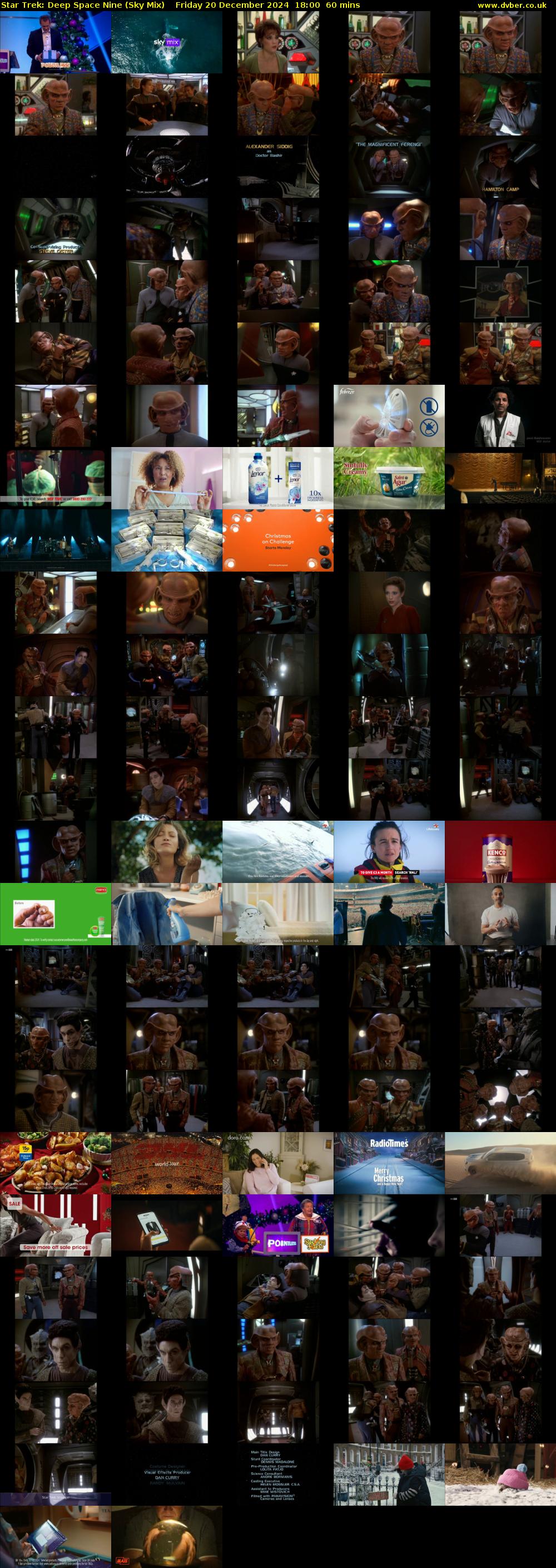 Star Trek: Deep Space Nine (Sky Mix) Friday 20 December 2024 18:00 - 19:00