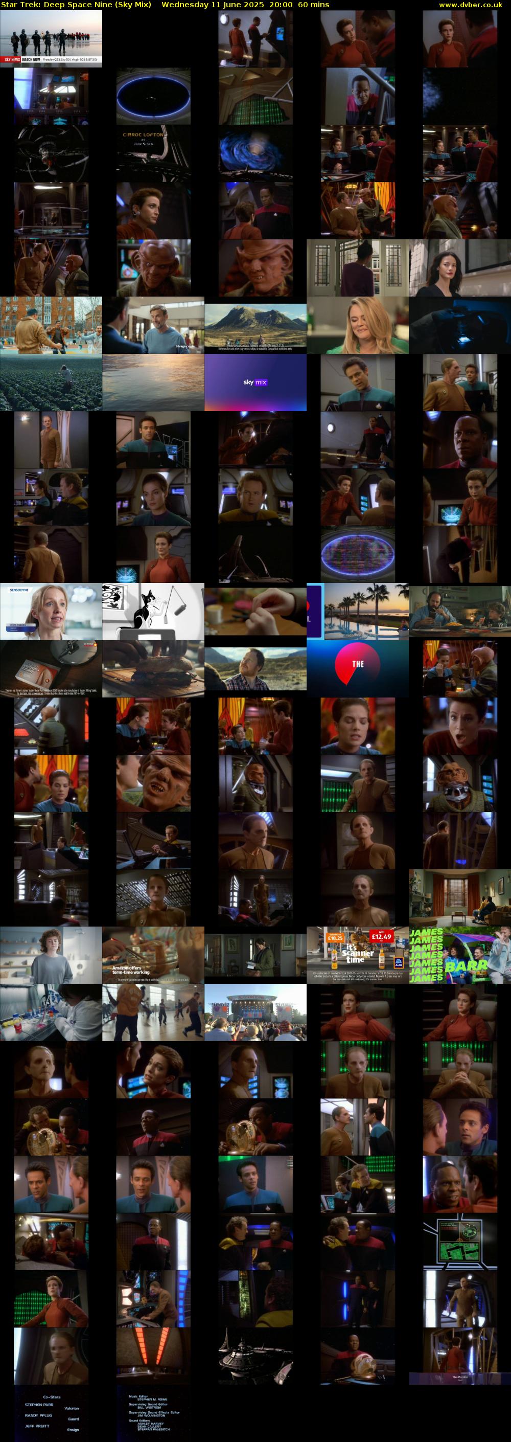 Star Trek: Deep Space Nine (Sky Mix) Wednesday 11 June 2025 20:00 - 21:00