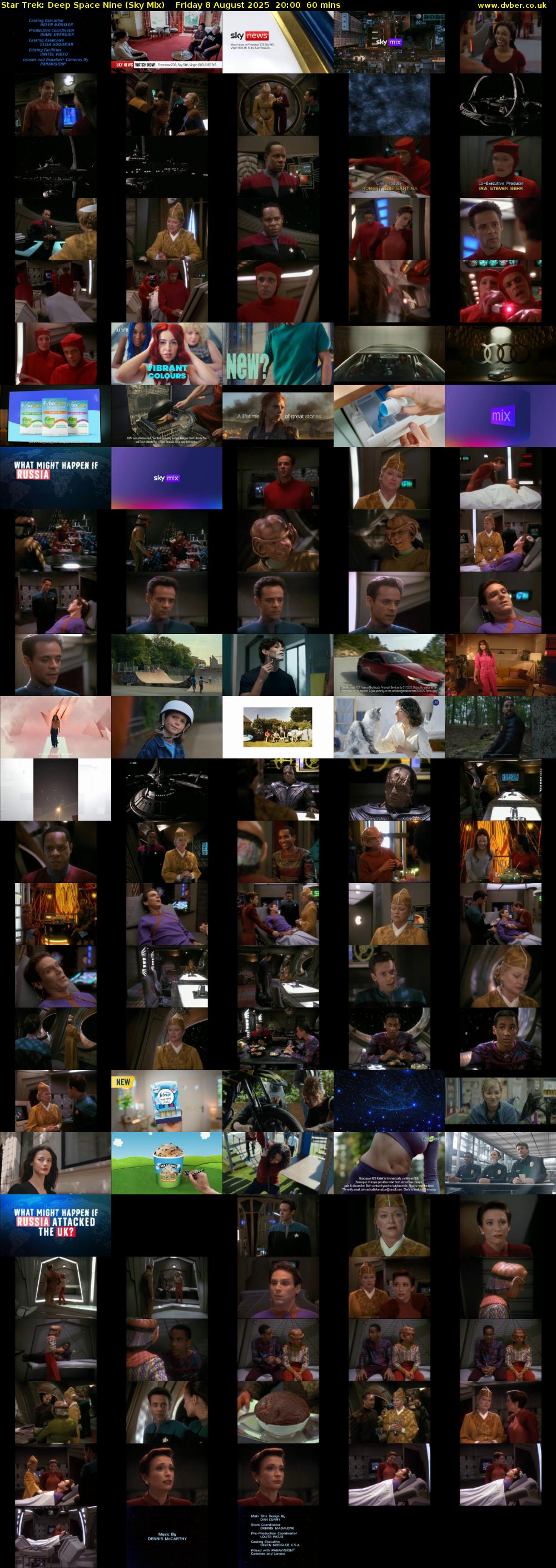 Star Trek: Deep Space Nine (Sky Mix) Friday 8 August 2025 20:00 - 21:00