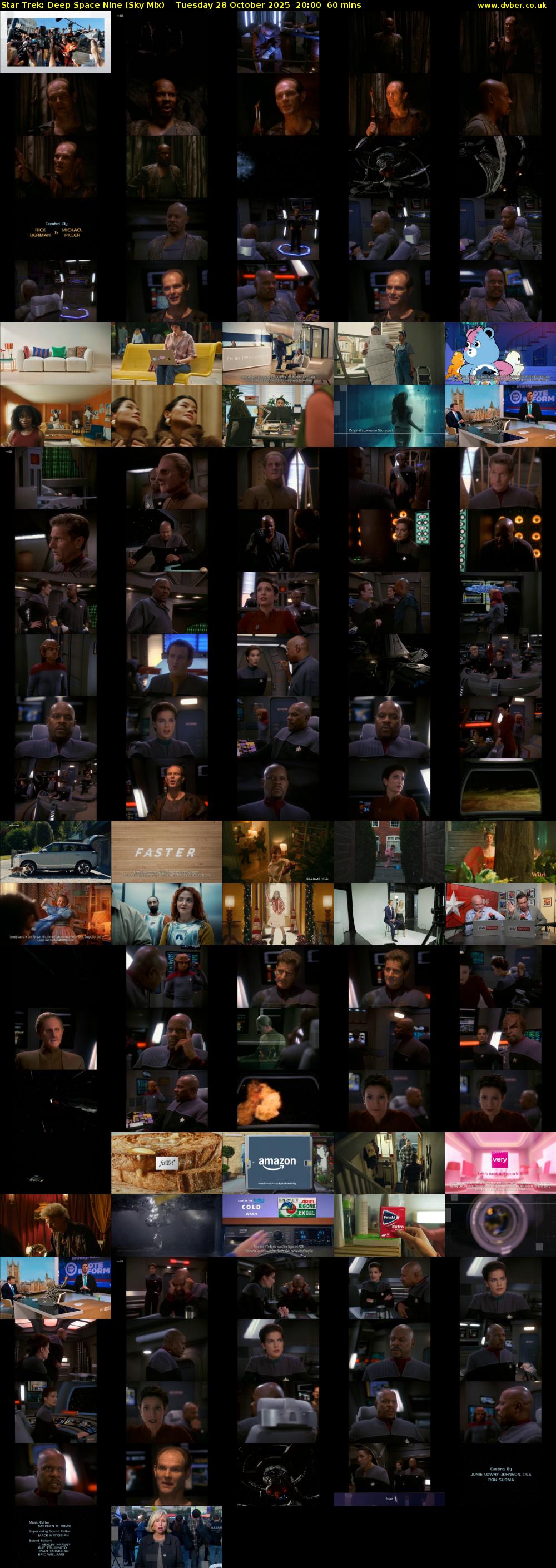 Star Trek: Deep Space Nine (Sky Mix) Tuesday 28 October 2025 20:00 - 21:00