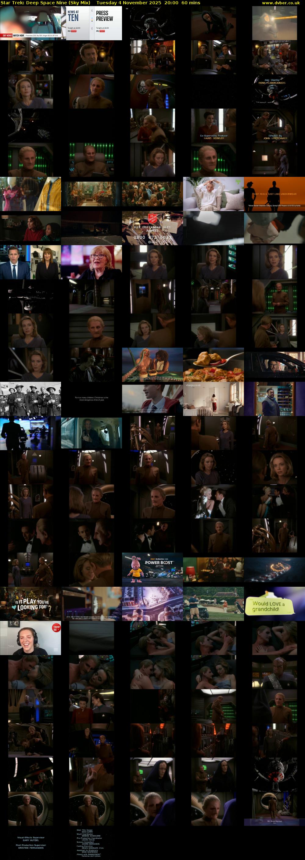 Star Trek: Deep Space Nine (Sky Mix) Tuesday 4 November 2025 20:00 - 21:00