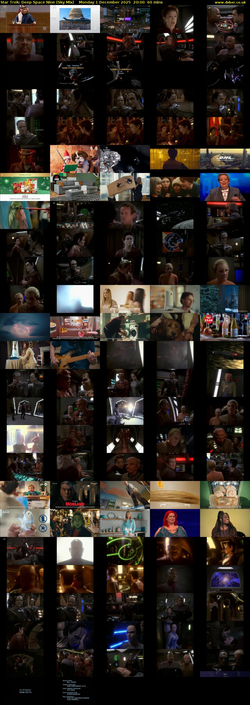Star Trek: Deep Space Nine (Sky Mix) Monday 1 December 2025 20:00 - 21:00