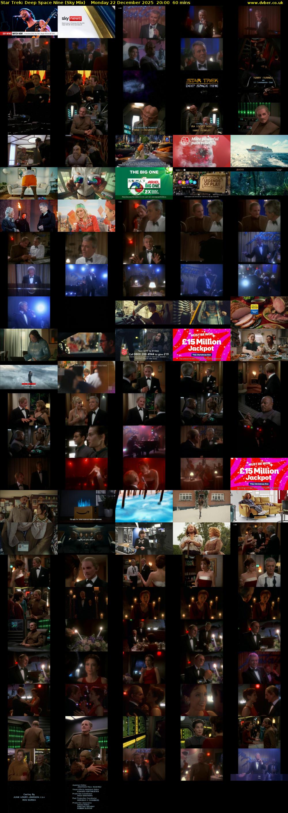 Star Trek: Deep Space Nine (Sky Mix) Monday 22 December 2025 20:00 - 21:00