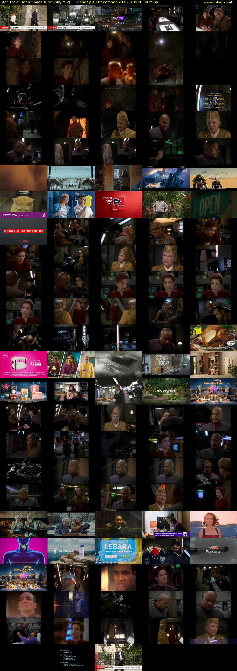 Star Trek: Deep Space Nine (Sky Mix) Tuesday 23 December 2025 20:00 - 21:00