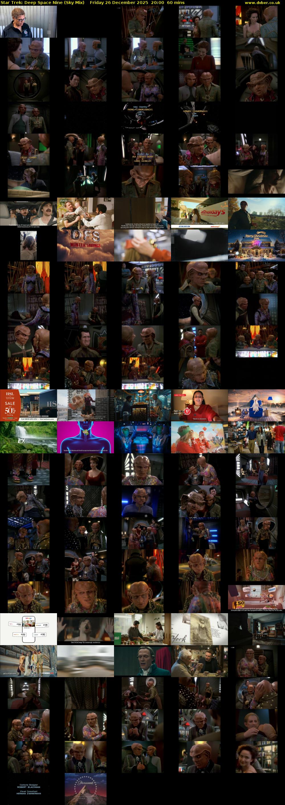 Star Trek: Deep Space Nine (Sky Mix) Friday 26 December 2025 20:00 - 21:00