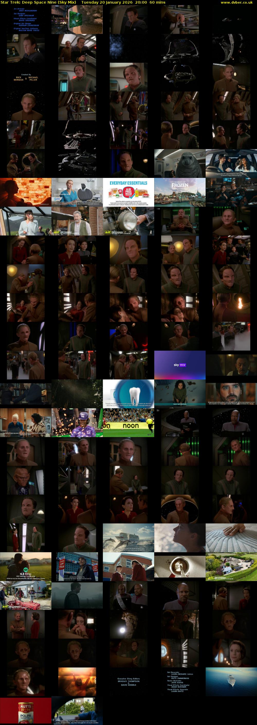 Star Trek: Deep Space Nine (Sky Mix) Tuesday 20 January 2026 20:00 - 21:00
