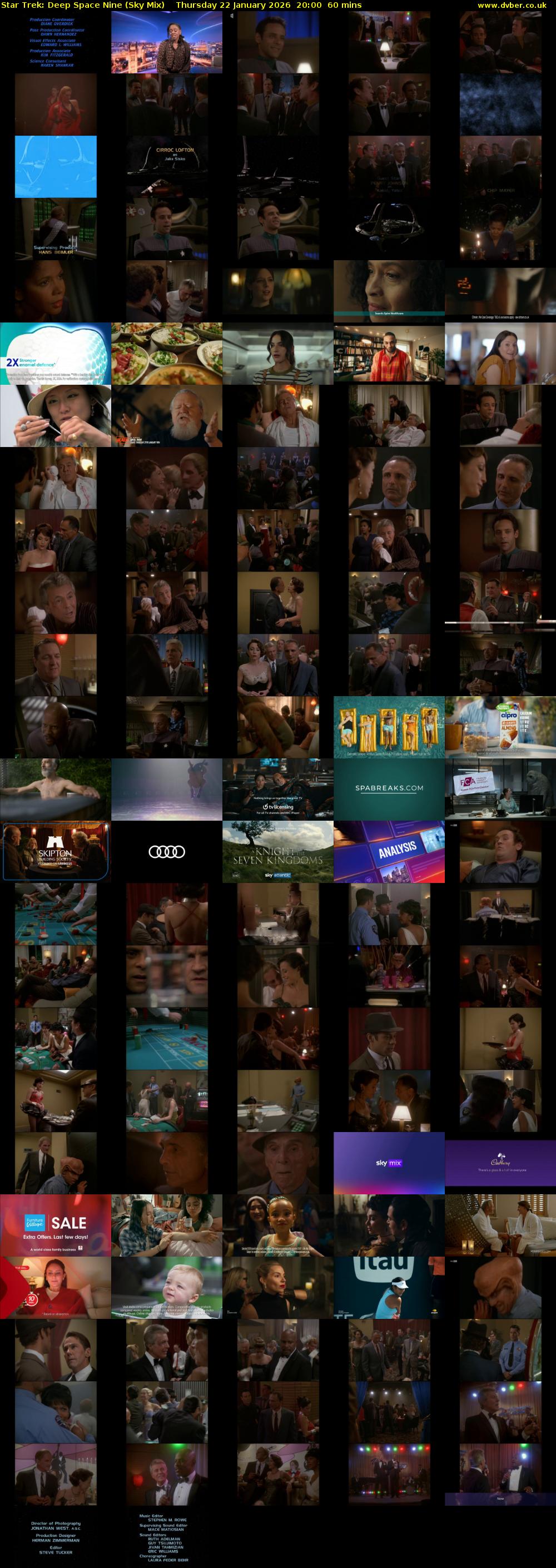 Star Trek: Deep Space Nine (Sky Mix) Thursday 22 January 2026 20:00 - 21:00