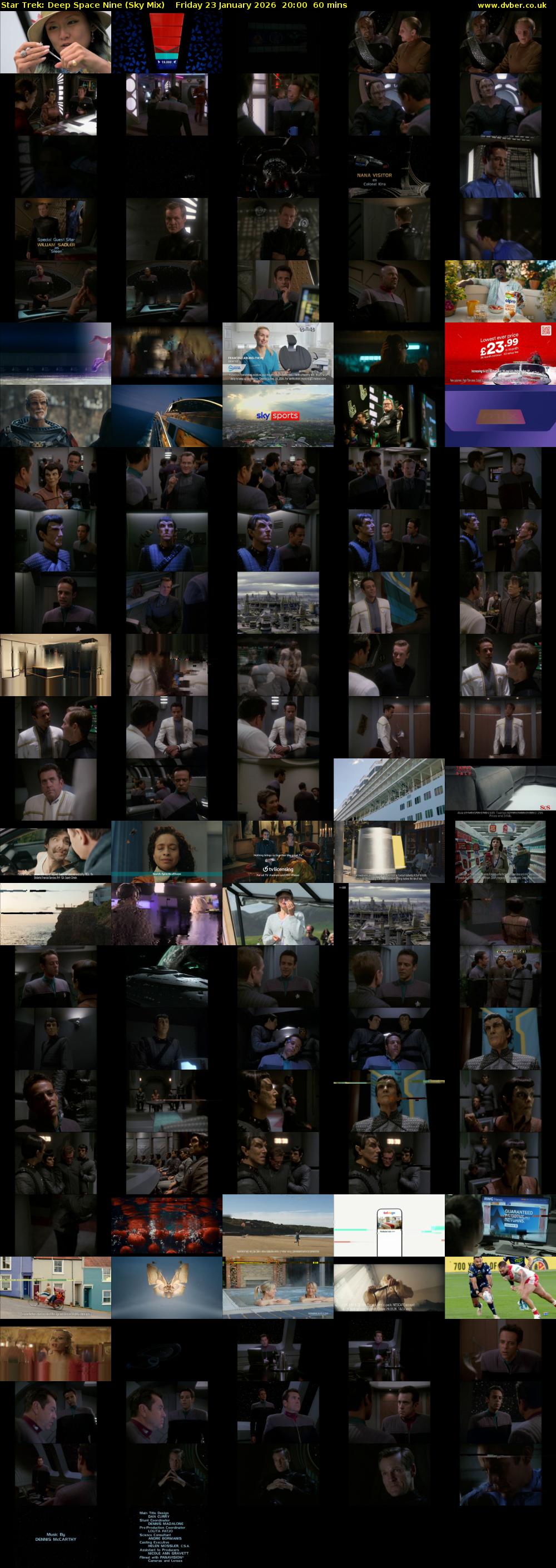 Star Trek: Deep Space Nine (Sky Mix) Friday 23 January 2026 20:00 - 21:00
