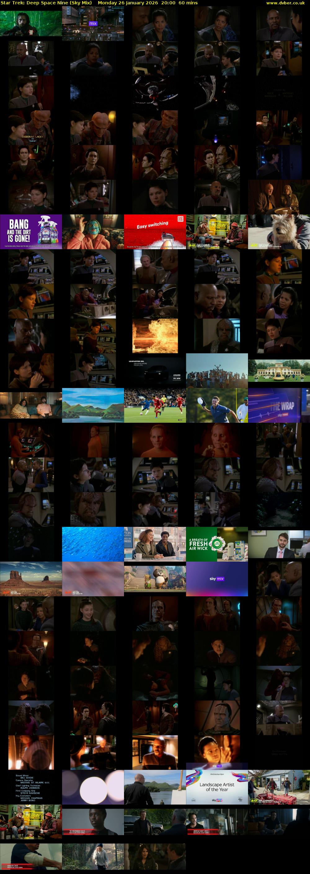 Star Trek: Deep Space Nine (Sky Mix) Monday 26 January 2026 20:00 - 21:00