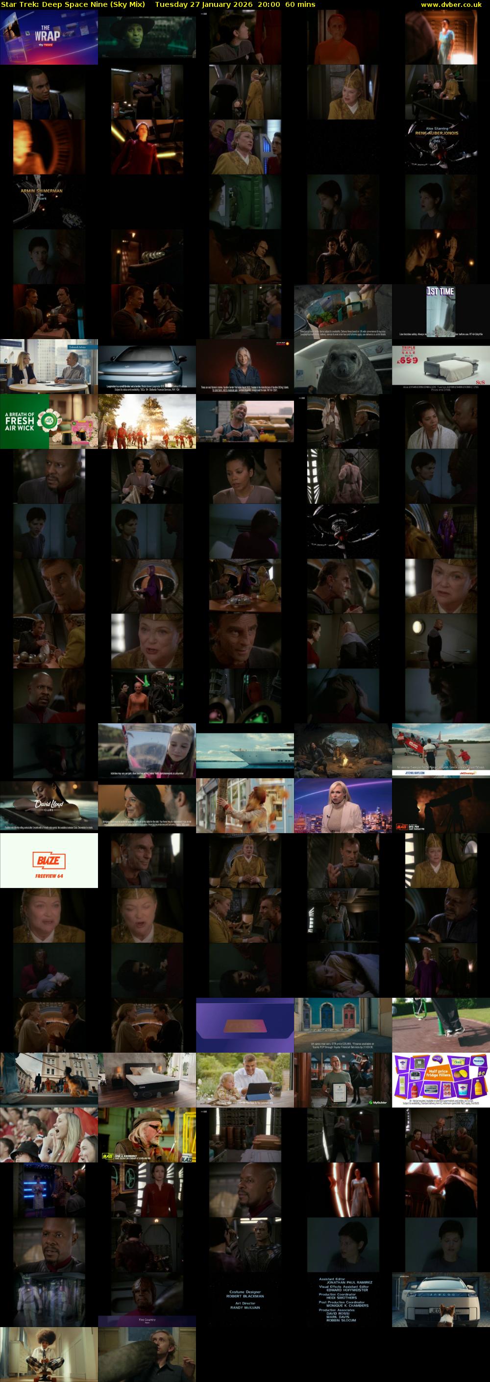 Star Trek: Deep Space Nine (Sky Mix) Tuesday 27 January 2026 20:00 - 21:00