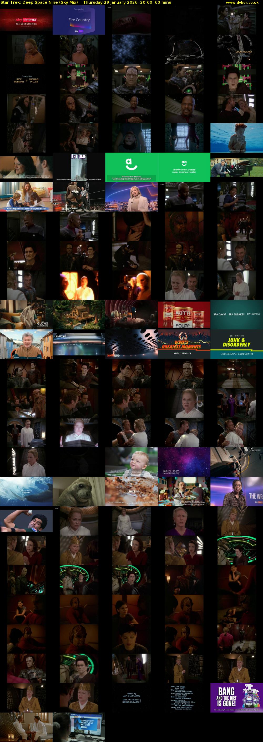 Star Trek: Deep Space Nine (Sky Mix) Thursday 29 January 2026 20:00 - 21:00
