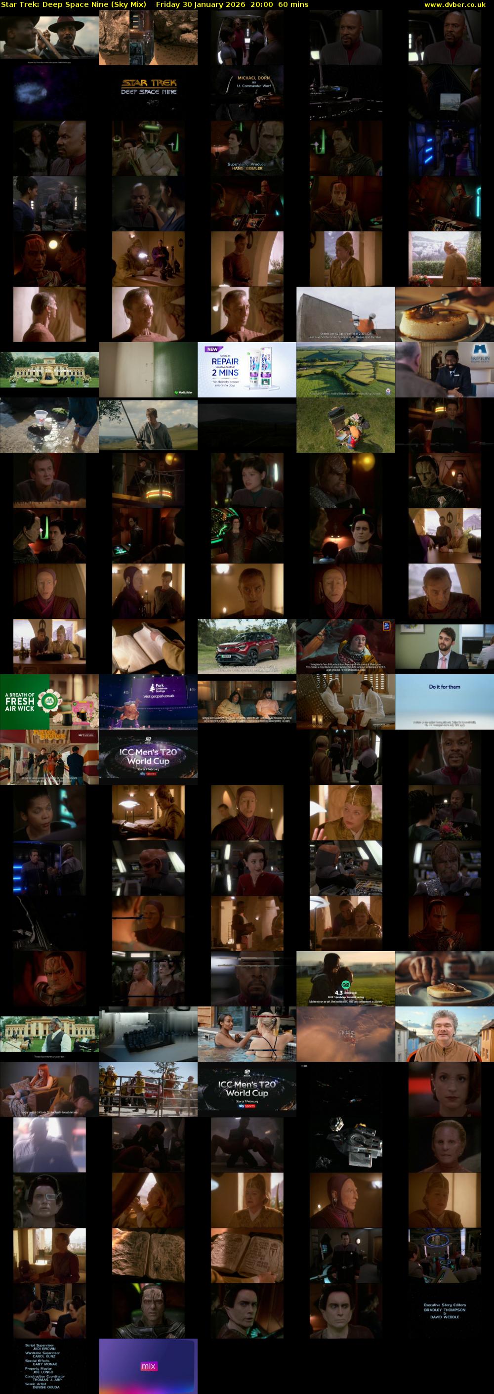 Star Trek: Deep Space Nine (Sky Mix) Friday 30 January 2026 20:00 - 21:00
