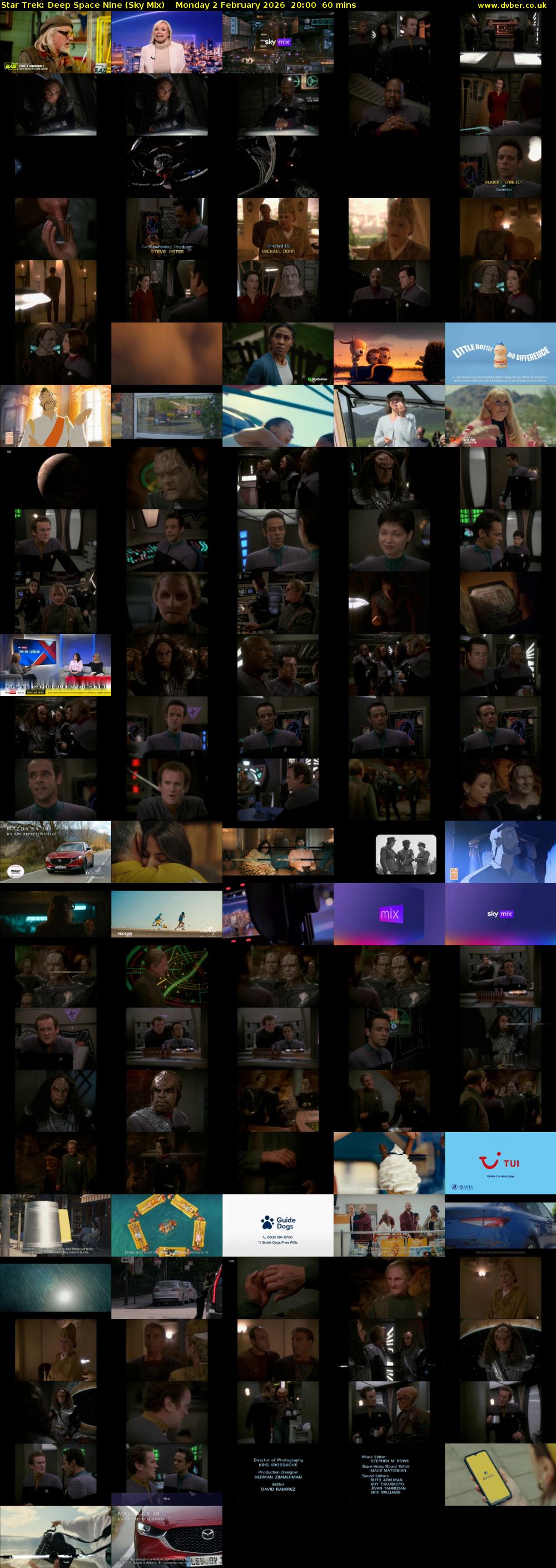 Star Trek: Deep Space Nine (Sky Mix) Monday 2 February 2026 20:00 - 21:00