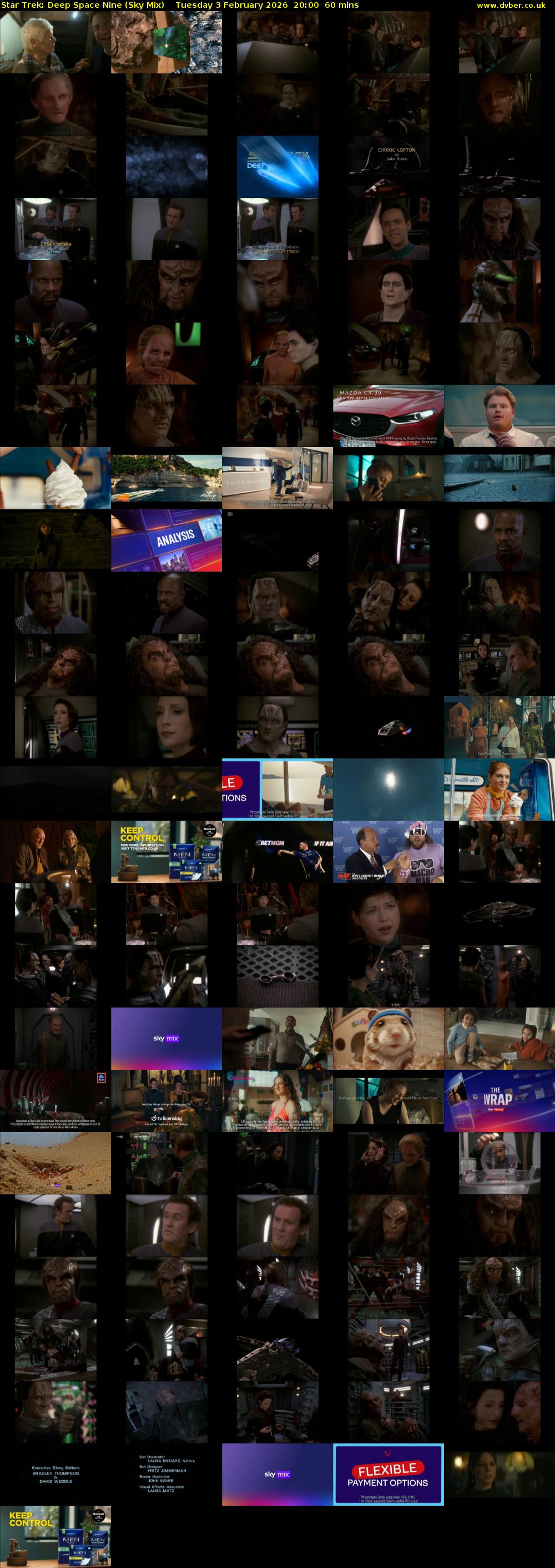 Star Trek: Deep Space Nine (Sky Mix) Tuesday 3 February 2026 20:00 - 21:00