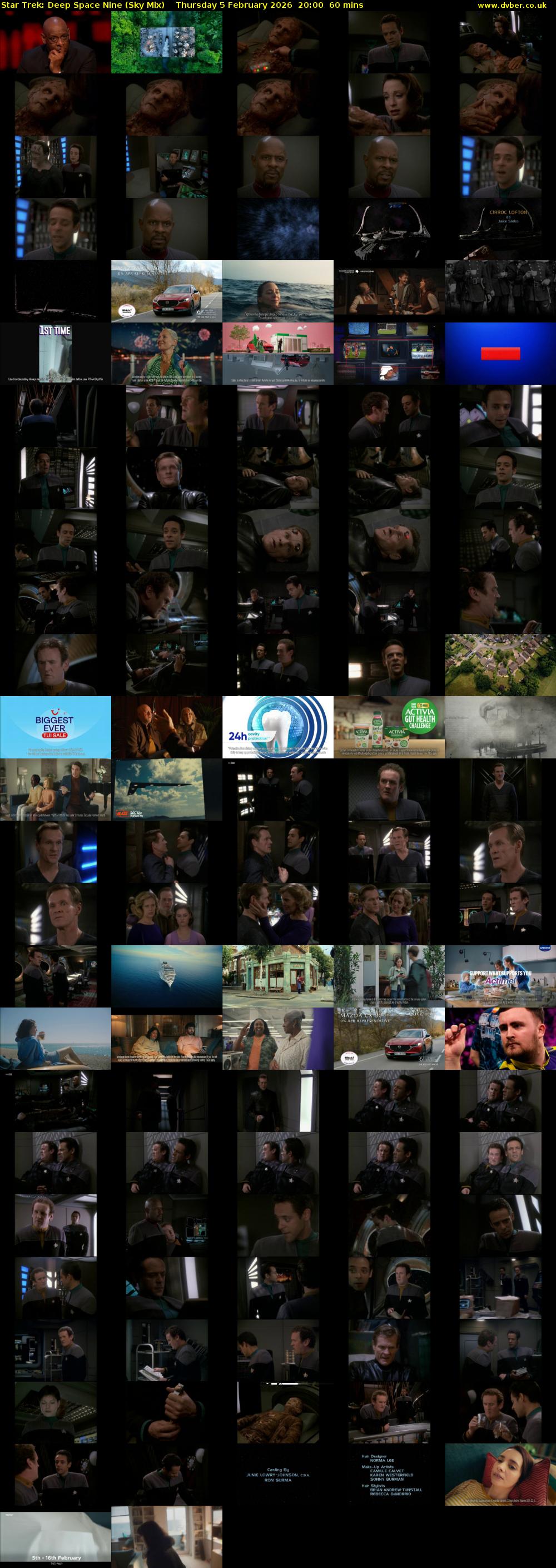 Star Trek: Deep Space Nine (Sky Mix) Thursday 5 February 2026 20:00 - 21:00