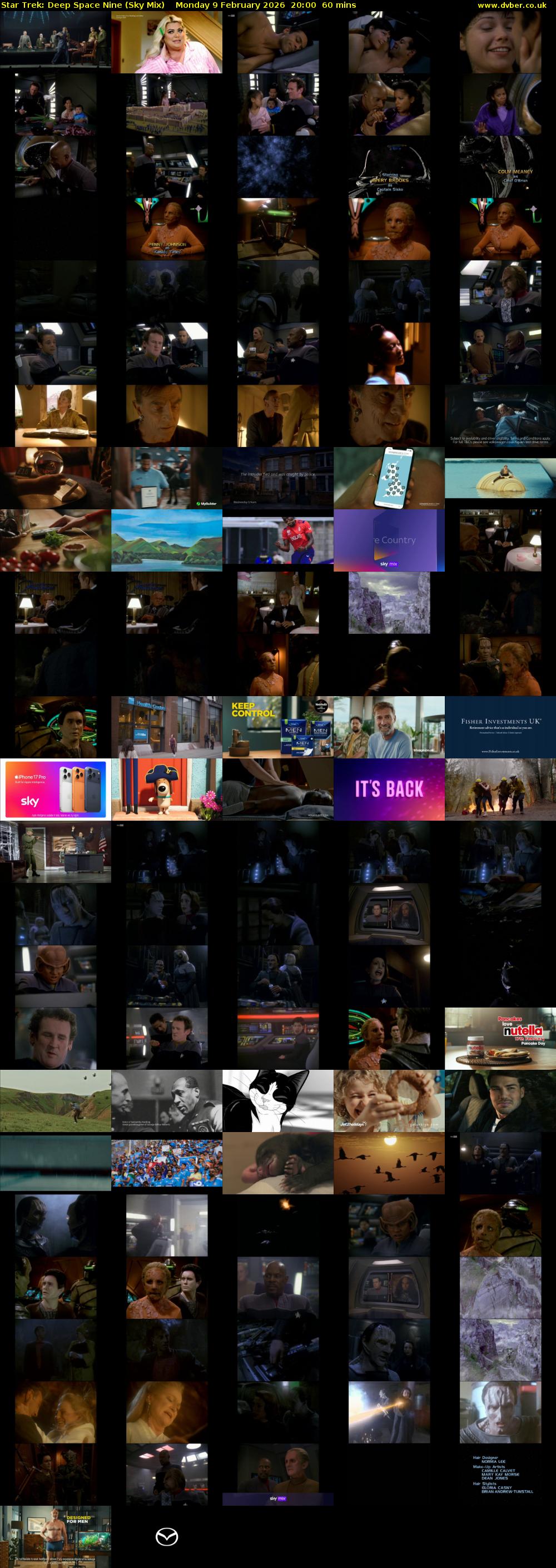 Star Trek: Deep Space Nine (Sky Mix) Monday 9 February 2026 20:00 - 21:00