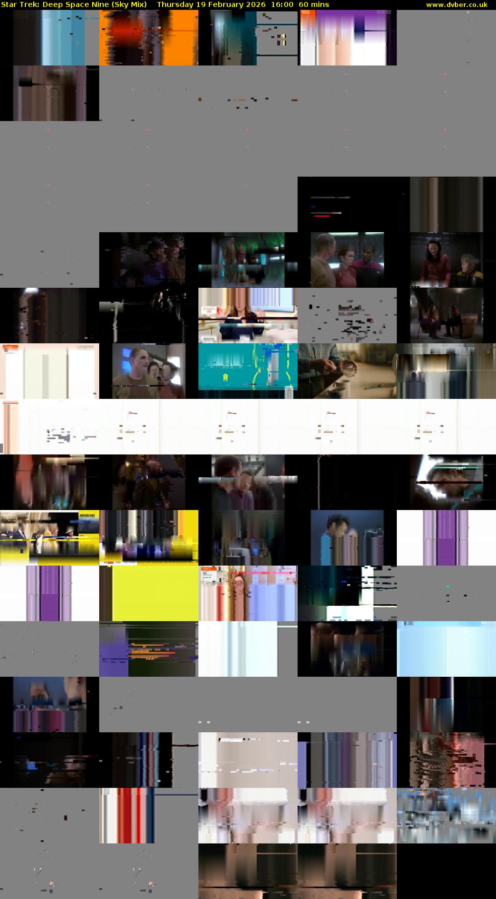 Star Trek: Deep Space Nine (Sky Mix) Thursday 19 February 2026 16:00 - 17:00