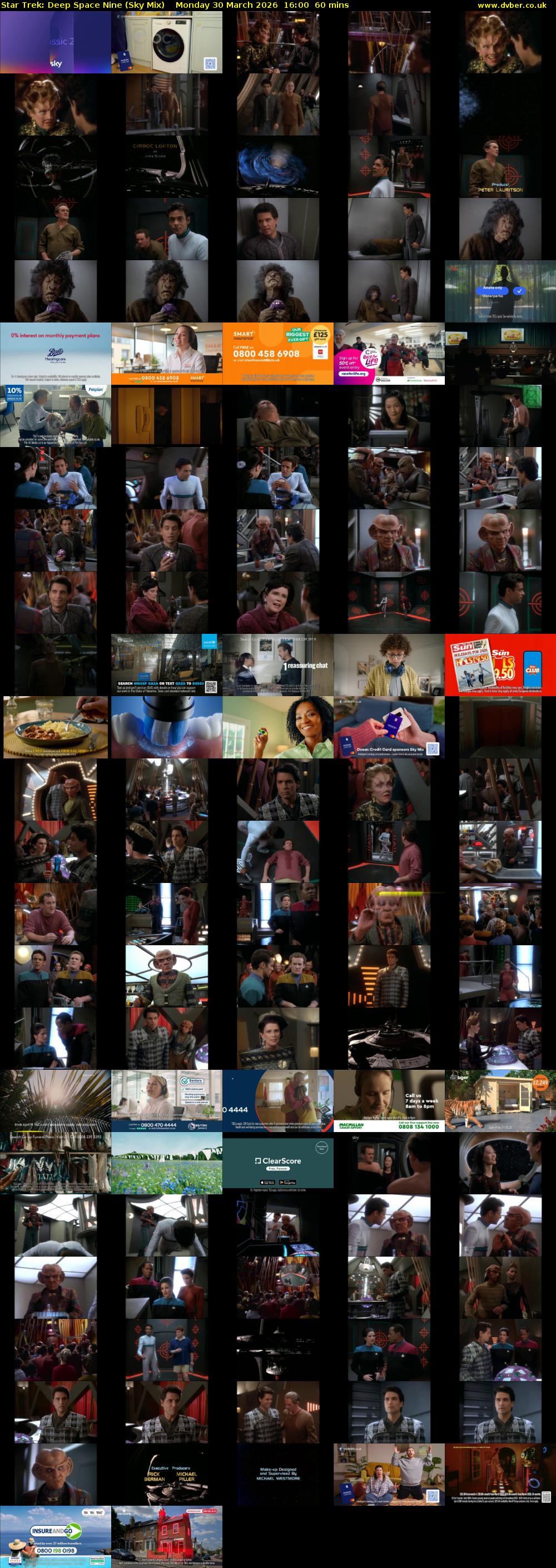 Star Trek: Deep Space Nine (Sky Mix) Monday 30 March 2026 16:00 - 17:00