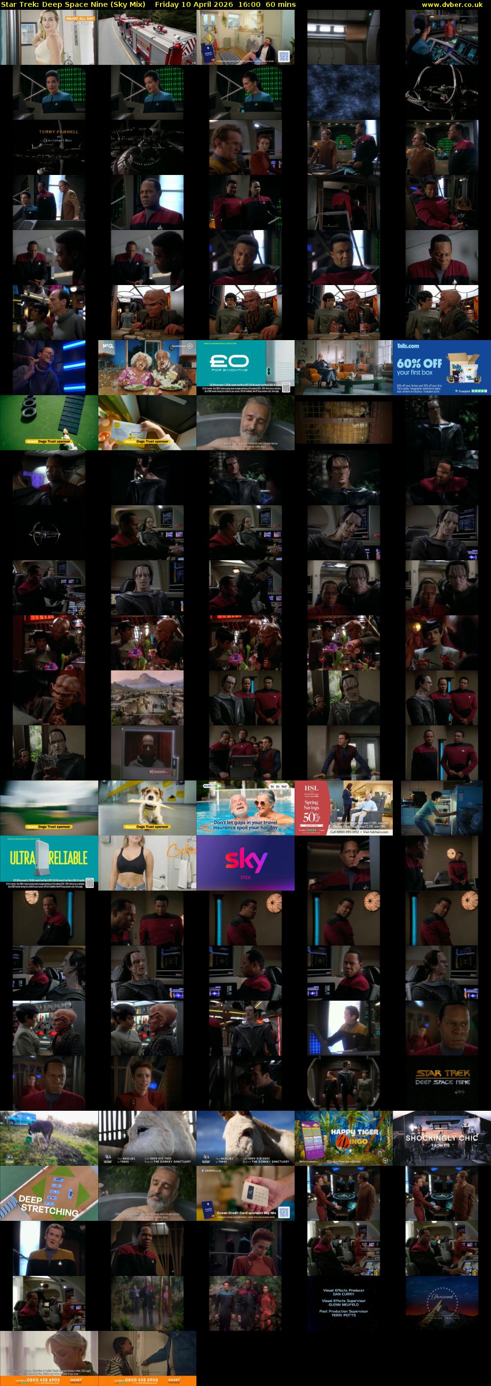 Star Trek: Deep Space Nine (Sky Mix) Friday 10 April 2026 16:00 - 17:00