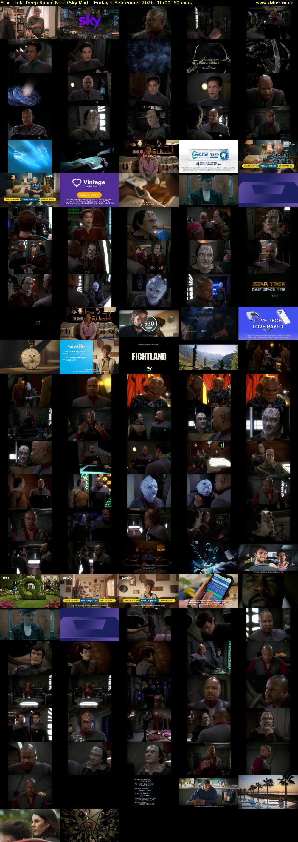 Star Trek: Deep Space Nine (Sky Mix) Friday 4 September 2026 16:00 - 17:00