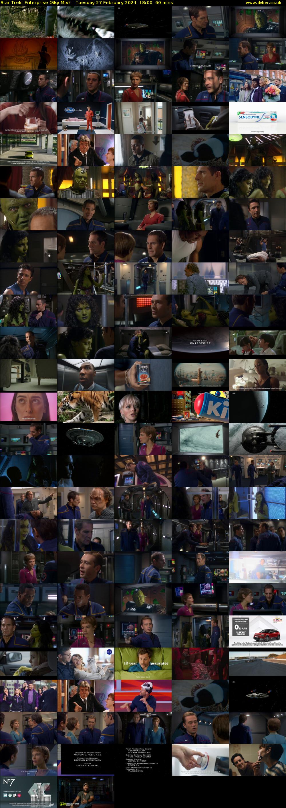Star Trek: Enterprise (Sky Mix) Tuesday 27 February 2024 18:00 - 19:00