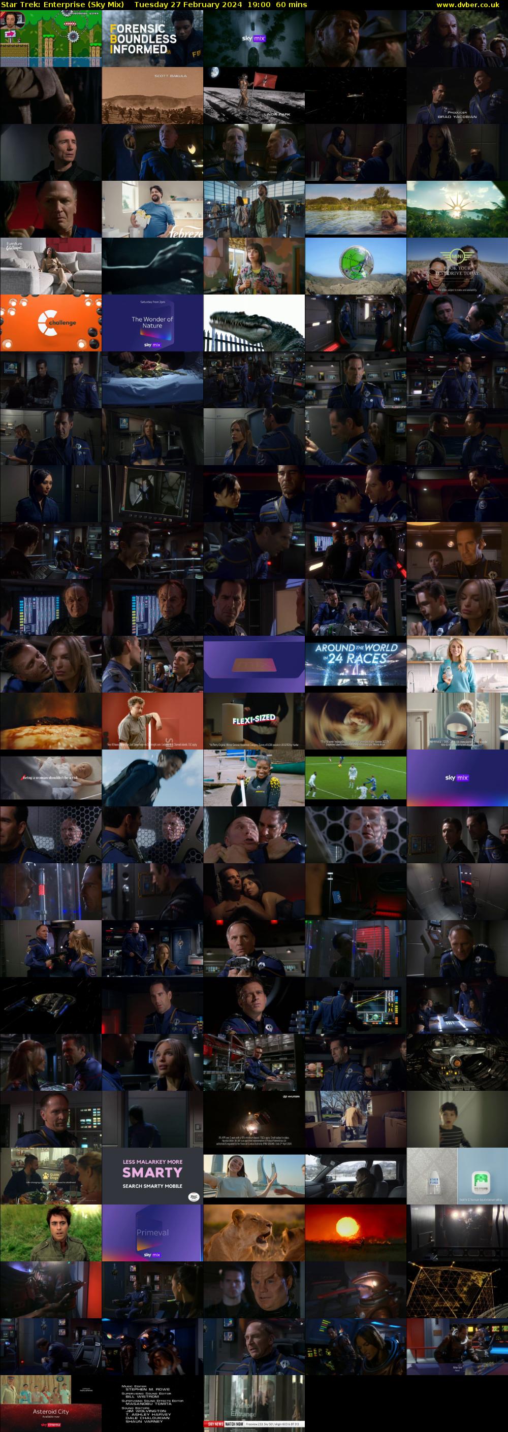Star Trek: Enterprise (Sky Mix) Tuesday 27 February 2024 19:00 - 20:00