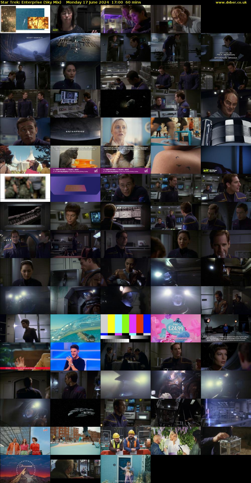 Star Trek: Enterprise (Sky Mix) Monday 17 June 2024 17:00 - 18:00