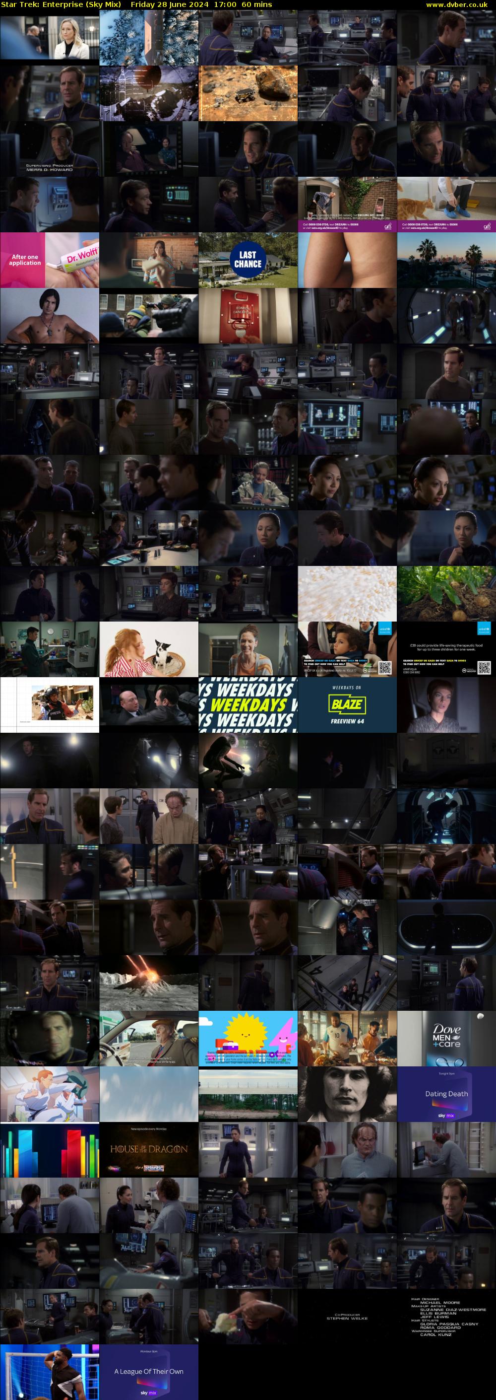 Star Trek: Enterprise (Sky Mix) Friday 28 June 2024 17:00 - 18:00