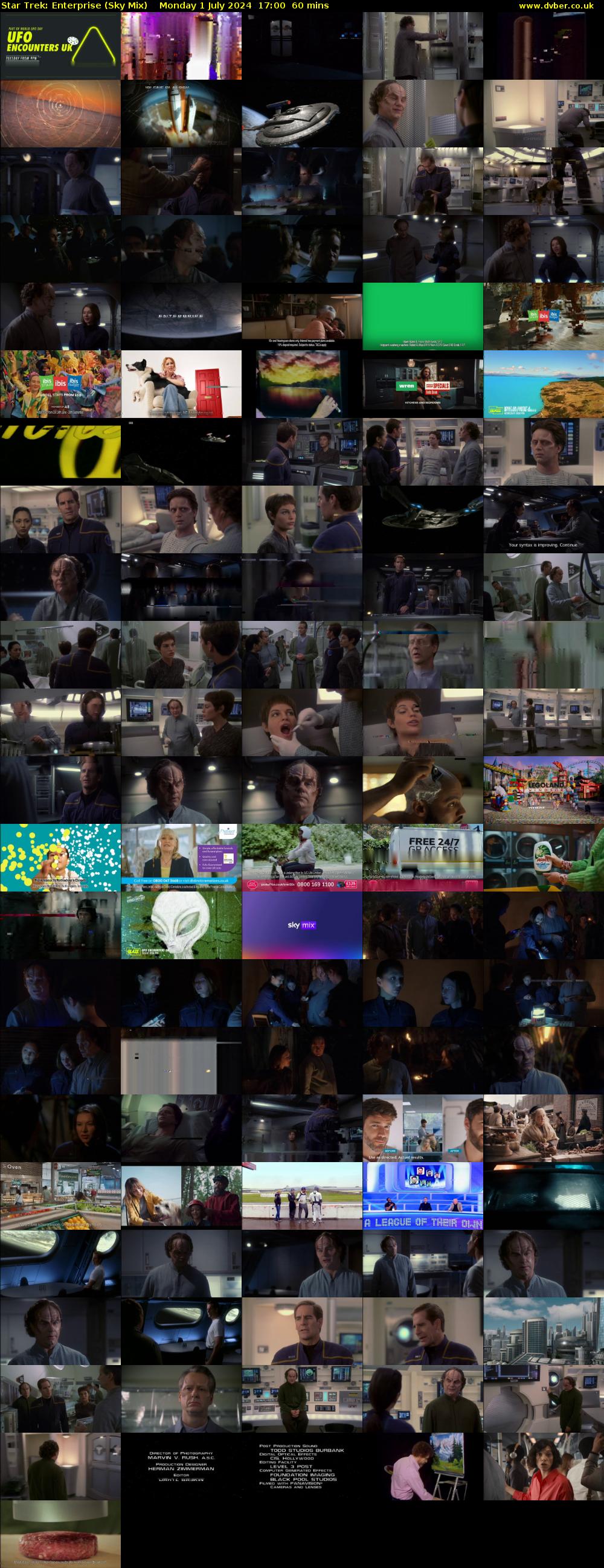 Star Trek: Enterprise (Sky Mix) Monday 1 July 2024 17:00 - 18:00
