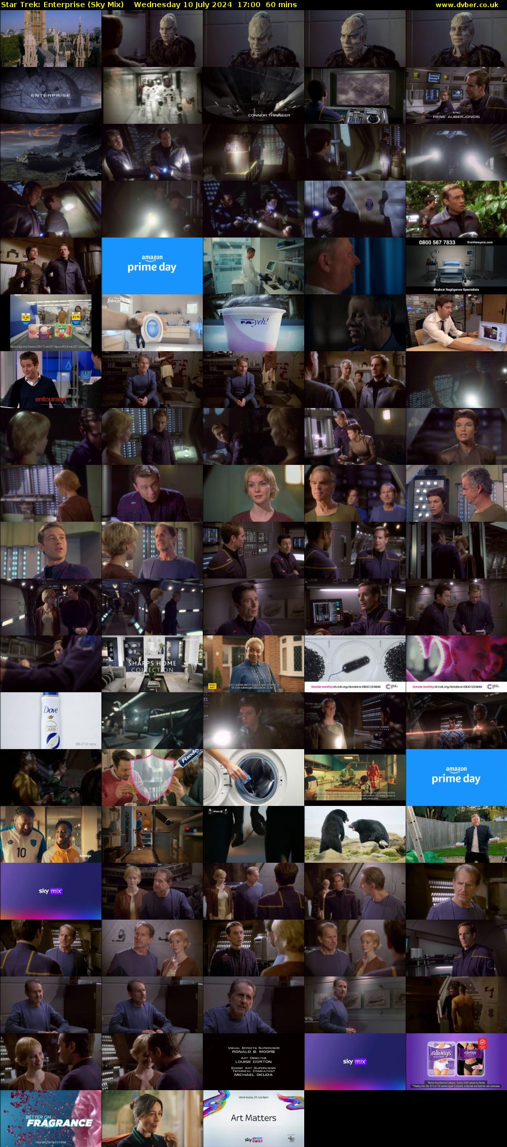 Star Trek: Enterprise (Sky Mix) Wednesday 10 July 2024 17:00 - 18:00