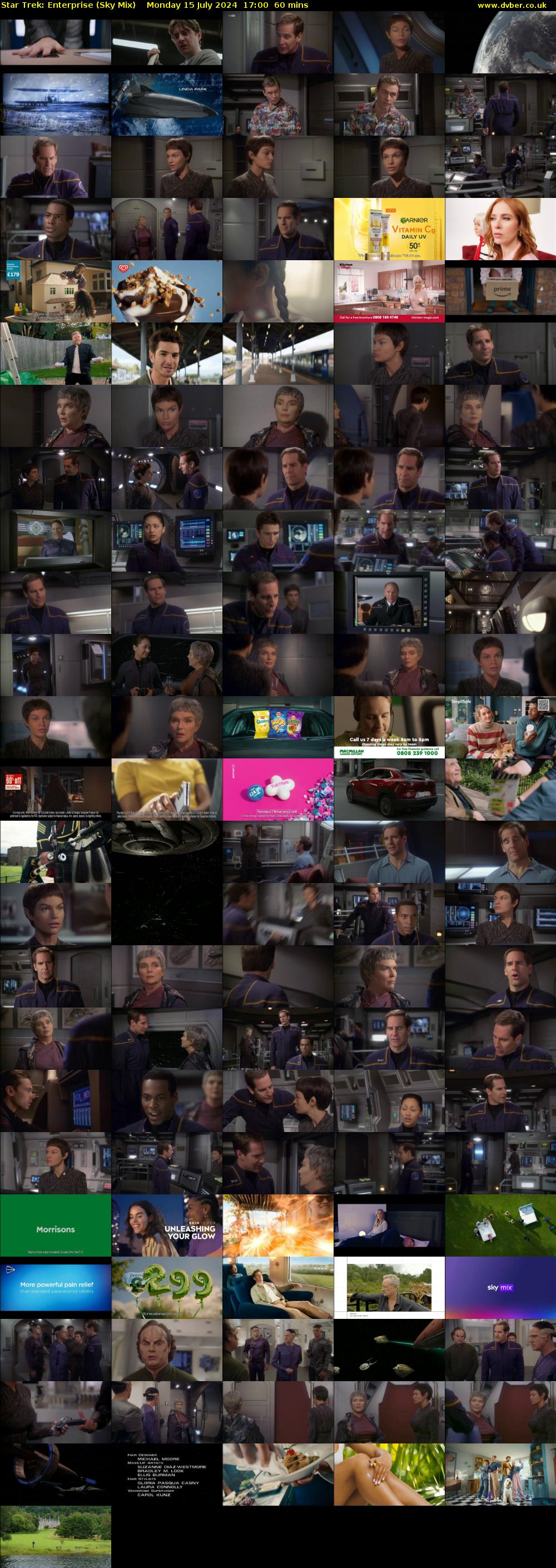 Star Trek: Enterprise (Sky Mix) Monday 15 July 2024 17:00 - 18:00