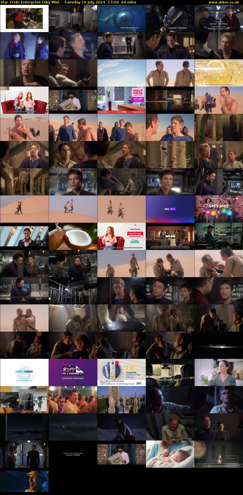 Star Trek: Enterprise (Sky Mix) Tuesday 16 July 2024 17:00 - 18:00