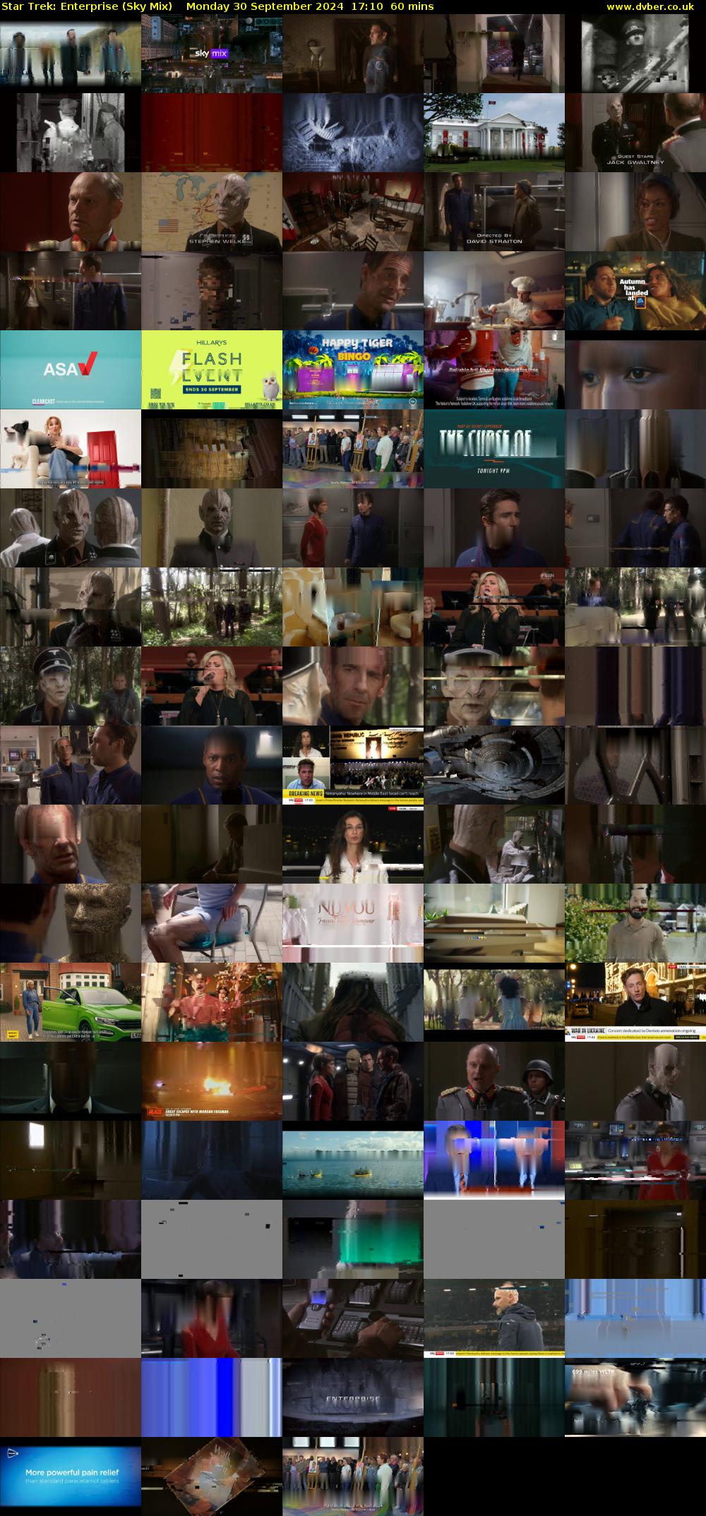 Star Trek: Enterprise (Sky Mix) Monday 30 September 2024 17:10 - 18:10