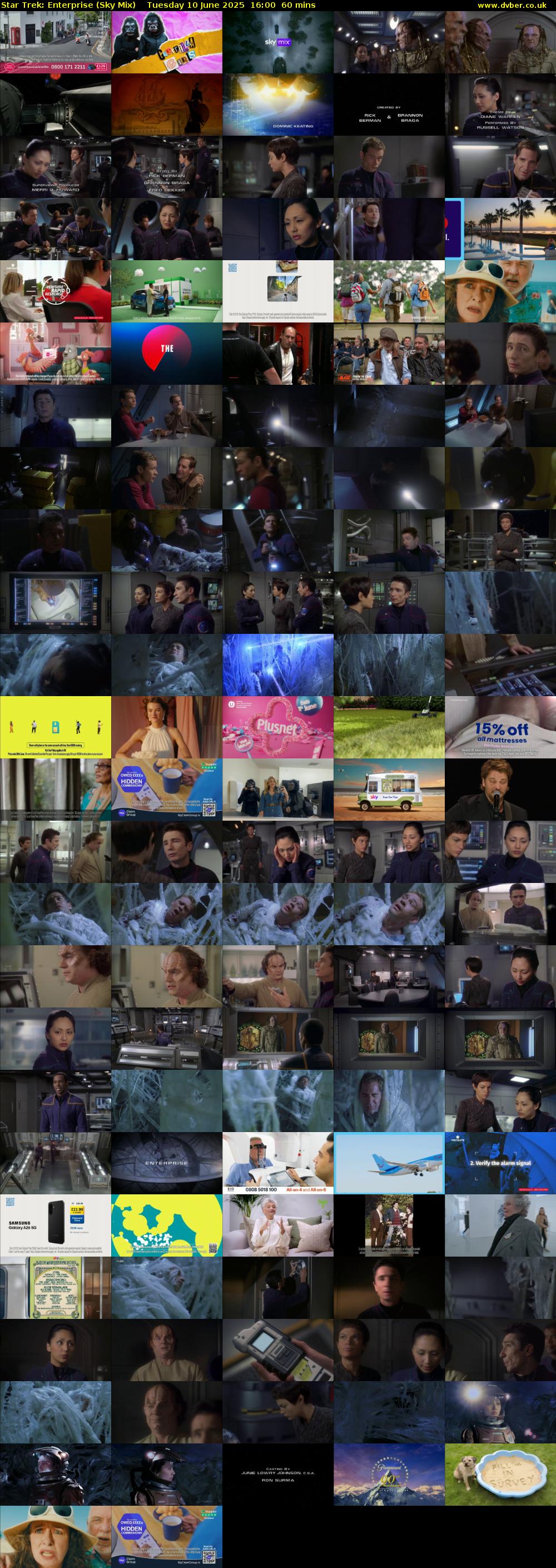 Star Trek: Enterprise (Sky Mix) Tuesday 10 June 2025 16:00 - 17:00